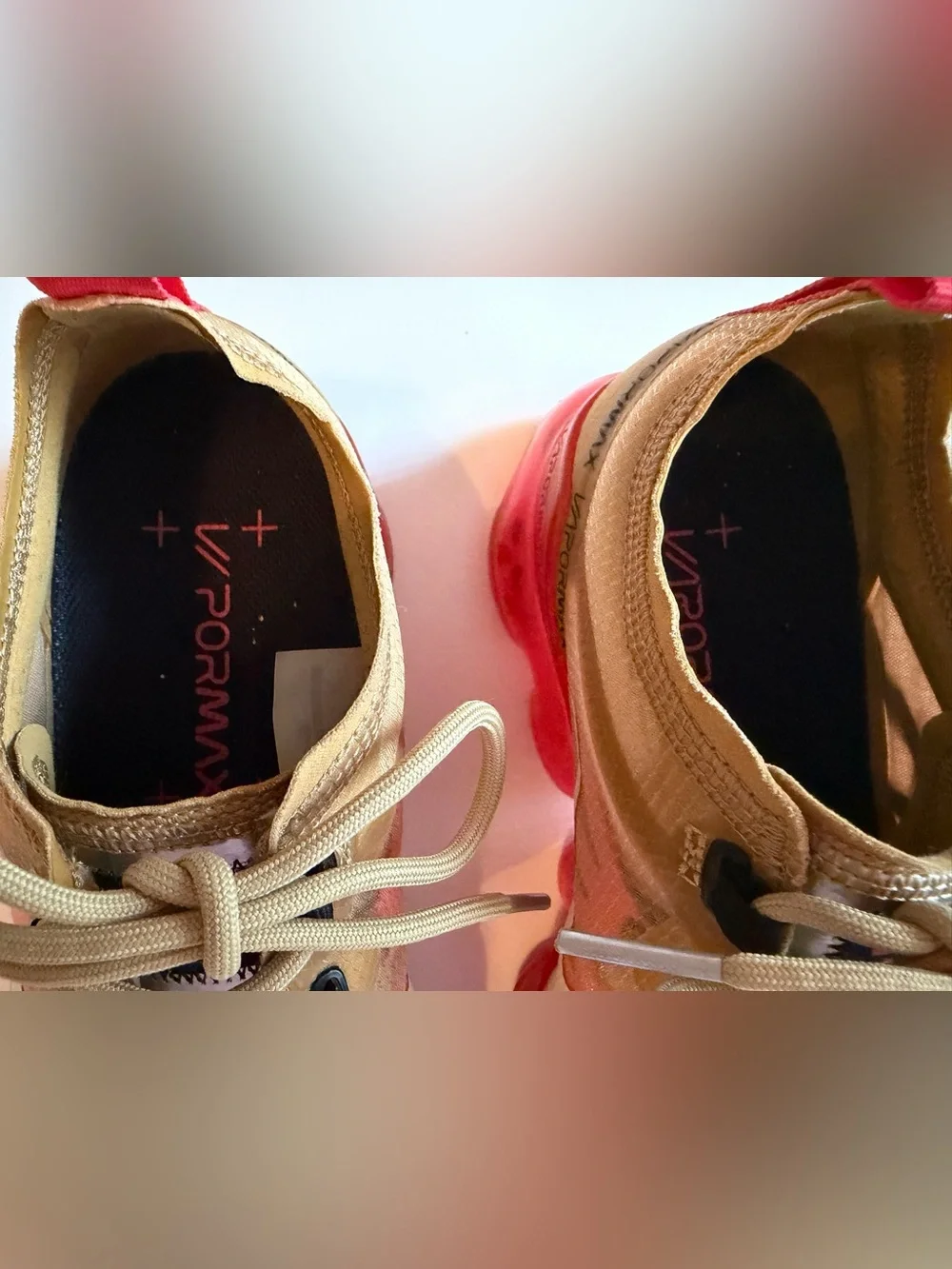 Air Vapormax 2019 Club Gold Ember Glow AR6631-701- Mens US Size 5 Shoes